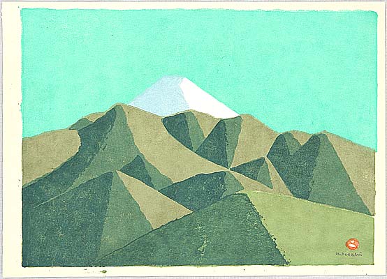 Mount Fuji -2 - Umetaro Azechi - 1902-1999