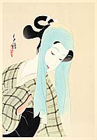 Chigusa Kotani 1890-1945 - Ochiyo - Dai Chikamatsu Zenshu - artelino Art Auctions. Chigusa Kotani 1890-1945 - Ochiyo - Dai Chikamatsu Zenshu