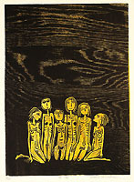 Yoko Tanaka born 1947 - Chorus - artelino Art Auctions. Yoko Tanaka born 1947 - Chorus