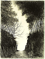 Shigeru Kimura fl.ca. 1950s - Forest Path - artelino Art Auctions. Shigeru Kimura fl.ca. 1950s - Forest Path