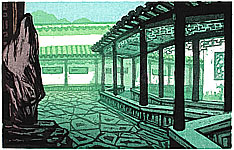 Liu Suying born 1957 - Sinuate Corridor of Garden - artelino Art Auctions. Liu Suying born 1957 - Sinuate Corridor of Garden