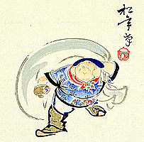 Shonen Suzuki 1849-1918 - Daikoku - The God of Fortune - artelino Art Auctions. Shonen Suzuki 1849-1918 - Daikoku - The God of Fortune