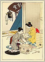 Kason Suzuki 1860-1919 - Fan Maker - artelino Art Auctions. Kason Suzuki 1860-1919 - Fan Maker