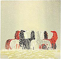 Chen Yuping born 1947 - Face to the Snow