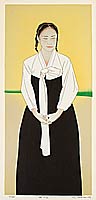 Ryusei Okamoto born 1949 - Meditation - First Love # 15 - artelino Art Auctions. Ryusei Okamoto born 1949 - Meditation - First Love # 15