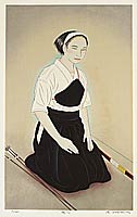 Ryusei Okamoto born 1949 - First Love # 21 - Meditation - artelino Art Auctions. Ryusei Okamoto born 1949 - First Love # 21 - Meditation