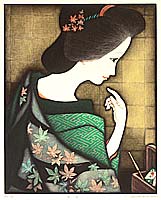 Ushio Takahashi born 1944 - Beauty Otama - artelino Art Auctions. Ushio Takahashi born 1944 - Beauty Otama