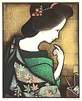 Ushio Takahashi born 1931 - Beauty Otama - artelino Art Auctions. Ushio Takahashi born 1931 - Beauty Otama