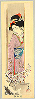 Eiho Hirezaki 1881-1968 - Red Plum in the Cold - Kuchi-e - artelino Art Auctions. Eiho Hirezaki 1881-1968 - Red Plum in the Cold - Kuchi-e