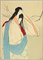 Hanko Kajita 1870-1917 - Plum - artelino Art Auctions. Hanko Kajita 1870-1917 - Plum