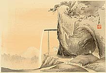 Gekko Ogata 1859-1920 - Water Conduit - One Hundred Fuji - artelino Art Auctions. Gekko Ogata 1859-1920 - Water Conduit - One Hundred Fuji