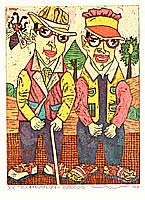 Yuji Hiratsuka born 1954 - Companions - Bodies - artelino Art Auctions. Yuji Hiratsuka born 1954 - Companions - Bodies