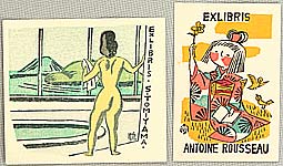 Senpan Maekawa 1888-1960 - Exlibris - artelino Art Auctions. Senpan Maekawa 1888-1960 - Exlibris