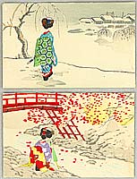 Unknown - Two Maiko Envelopes - #1 - artelino Art Auctions. Unknown - Two Maiko Envelopes - #1