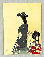 Kason Suzuki 1860-1919 - The Dusk - artelino Art Auctions. Kason Suzuki 1860-1919 - The Dusk