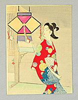 Toshimine Tsutsui 1863-1934 - Colorful Ornament - artelino Art Auctions. Toshimine Tsutsui 1863-1934 - Colorful Ornament