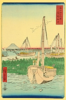 Thirty-six Views of Mt.Fuji - Tsukuda Island