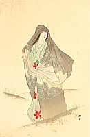 Shodo Yukawa 1868-? - Light Coat - Kinko Fuzoku Hyaku Bijin - artelino Art Auctions. Shodo Yukawa 1868-? - Light Coat - Kinko Fuzoku Hyaku Bijin