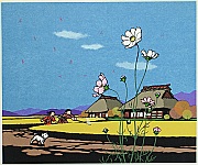 Unknown - Catching Dragonflies - artelino Art Auctions. Unknown - Catching Dragonflies