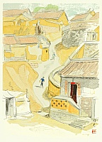 Kaii Higashiyama 1908-1999 - Sunny Road - artelino Art Auctions. Kaii Higashiyama 1908-1999 - Sunny Road