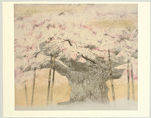 Unknown - Ancient Cherry Tree - artelino Art Auctions. Unknown - Ancient Cherry Tree