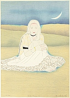 Ryusei Okamoto born 1949 - Secret Picnic # 2 - artelino Art Auctions. Ryusei Okamoto born 1949 - Secret Picnic # 2