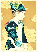 Ryusei Okamoto born 1949 - Summer Festival - Children of Asia - artelino Art Auctions. Ryusei Okamoto born 1949 - Summer Festival - Children of Asia