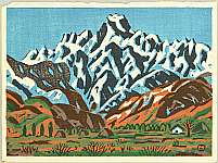 Masao Maeda 1904-1974 - Mt. Goryuzan - artelino Art Auctions. Masao Maeda 1904-1974 - Mt. Goryuzan