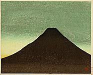 Masao Maeda 1904-1974 - Mt Fuji in the Morning - artelino Art Auctions. Masao Maeda 1904-1974 - Mt Fuji in the Morning