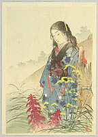 Sengai Igawa 1876-1961 - Autumn Field - artelino Art Auctions. Sengai Igawa 1876-1961 - Autumn Field