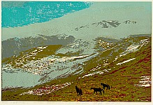 Zhu Rui born 1970 - Impression of Sea and Grass Mountains No.2