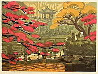 Liu Suying born 1957 - Autumn of Ke-Kiosk - artelino Art Auctions. Liu Suying born 1957 - Autumn of Ke-Kiosk
