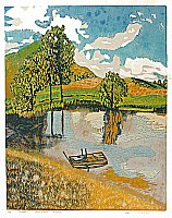 Wang Min born 1982 - The Shore of the Lake