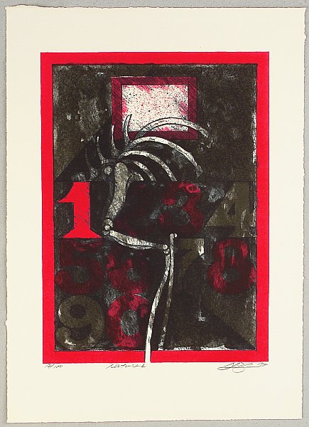 Akira Kurosaki born 1937 - Nature 1