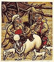 An Guangyou born 1954 - Returning Triumphant - artelino Art Auctions. An Guangyou born 1954 - Returning Triumphant