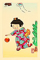 Hitoshi Kiyohara 1896-1956 - Playing with Hand Ball - artelino Art Auctions. Hitoshi Kiyohara 1896-1956 - Playing with Hand Ball
