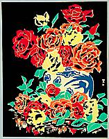 Hide Kawanishi 1894-1965 - Roses - artelino Art Auctions. Hide Kawanishi 1894-1965 - Roses