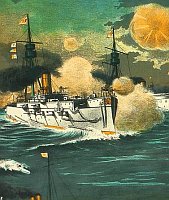 Unknown - Battle of Port Arthur - Sino-Japanese War - artelino Art Auctions. Unknown - Battle of Port Arthur - Sino-Japanese War