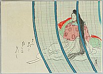 Hanko Kajita 1870-1917 - Summer Breeze - artelino Art Auctions. Hanko Kajita 1870-1917 - Summer Breeze