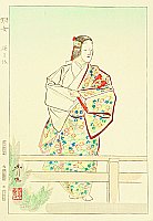 Hideyo Matsuno fl.ca. 1970s - Hanjo - Twelve Months of Noh Pictures - artelino Art Auctions. Hideyo Matsuno fl.ca. 1970s - Hanjo - Twelve Months of Noh Pictures