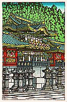 Hasui Kawase 1883-1957 - Toshogu Shrine in Nikko - artelino Art Auctions. Hasui Kawase 1883-1957 - Toshogu Shrine in Nikko
