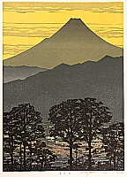 Fumio Fujita born 1933 - Mt. Fuji - B - artelino Art Auctions. Fumio Fujita born 1933 - Mt. Fuji - B