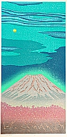 Yuji Watanabe born 1941 - Mt.Fuji Under the Moon Light - artelino Art Auctions. Yuji Watanabe born 1941 - Mt.Fuji Under the Moon Light
