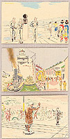 Sanzo Wada 1883-1968 - American Solders in the New Japan - artelino Art Auctions. Sanzo Wada 1883-1968 - American Solders in the New Japan