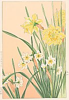 Hodo Nishimura active 1930s - Daffodils - artelino Art Auctions. Hodo Nishimura active 1930s - Daffodils