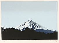 David Prentice born 1943 - Mount Fuji in Winter - artelino Art Auctions. David Prentice born 1943 - Mount Fuji in Winter