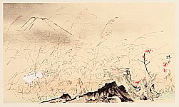 Seiho Takeuchi 1864-1942 - Rabbit Runs - artelino Art Auctions. Seiho Takeuchi 1864-1942 - Rabbit Runs