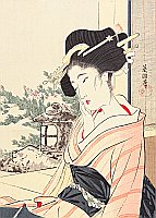 Eiho Hirezaki 1881-1968 - Melancholy - artelino Art Auctions. Eiho Hirezaki 1881-1968 - Melancholy