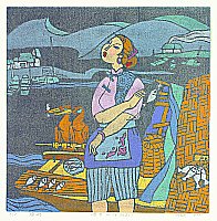 Liu Suying born 1957 - Fishing Girl