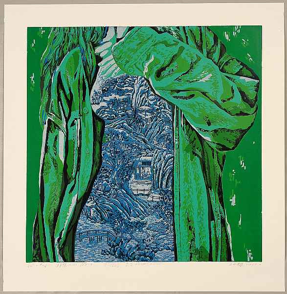 Wang Yuhui born 1959 - Ideal Landscape No. 2 - artelino Art Auctions. Wang Yuhui born 1959 - Ideal Landscape No. 2